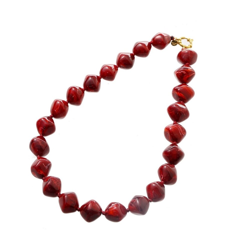 MOISY NECKLACE - BORDEAUX Day & Eve MOISY NECKLACE - BORDEAUX