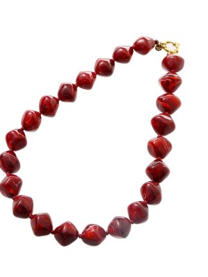 Day & Eve MOISY NECKLACE - BORDEAUX Day & Eve MOISY NECKLACE - BORDEAUX