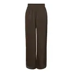 YAS PELANA HW PANTS - CHOCOLATE BROWN