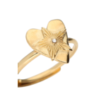 MIDNIGHT HEART STAR RING - GOLD My Jewellery MIDNIGHT HEART STAR RING - GOLD