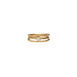 MIDNIGHT SET RINGS - GOLD My Jewellery MIDNIGHT SET RINGS - GOLD