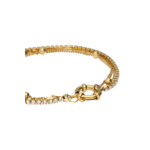 My Jewellery MIDNIGHT TRIPLE RHINESTONE BRACELET - GOLD