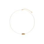 My Jewellery MIDNIGHT RHINESTONE RINGS NECKLACE - GOLD