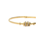 My Jewellery MIDNIGHT RHINESTONE RINGS BANGLE - GOLD