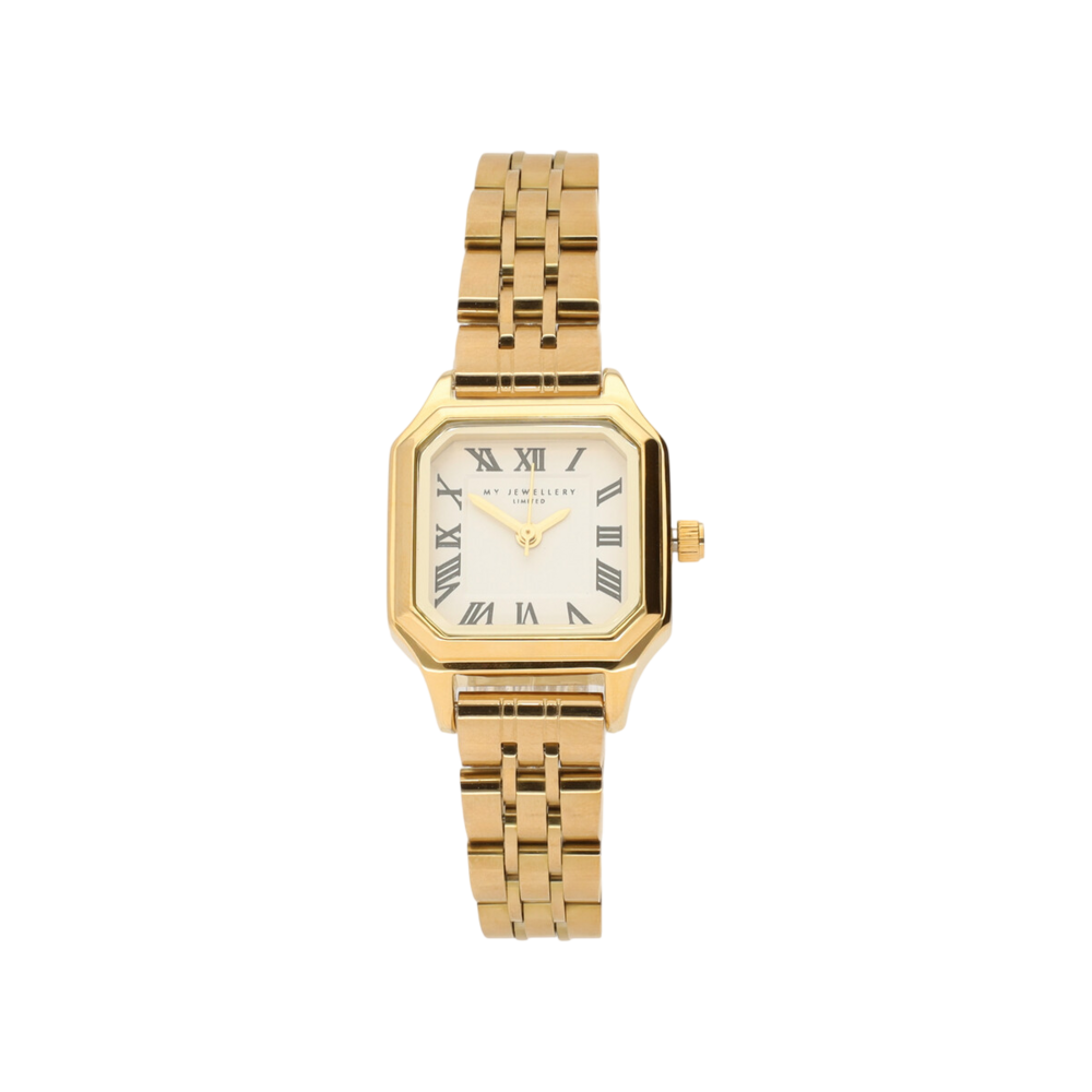 My Jewellery VINTAGE LINK WATCH - GOLD