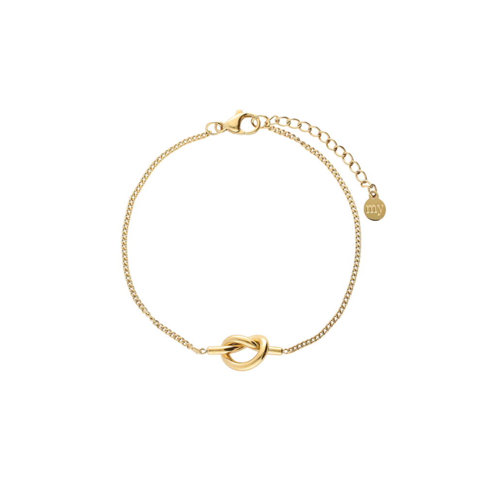 My Jewellery BOLD PRETZEL BRACELET - GOLD