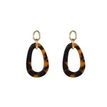 OPEN ROUND DANGLE EARRINGS - GOLD Day & Eve OPEN ROUND DANGLE EARRINGS - GOLD