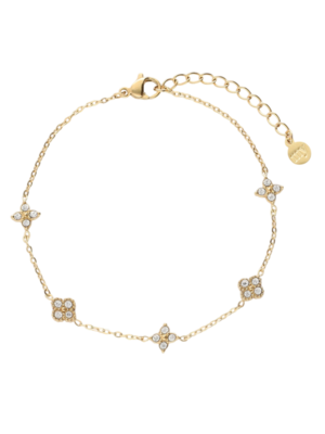 My Jewellery MIDNIGHT KLOVER BRACELET - GOLD