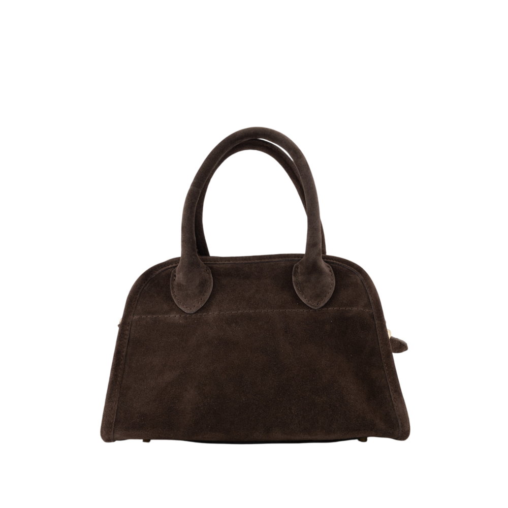 LOTZ & LOT BABY MERLOT BAG - DARK BROWN