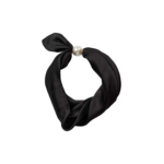 co'couture PEARL SCARF - BLACK