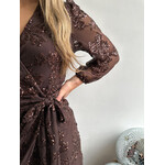 LOTZ & LOT DEE DRESS - BROWN