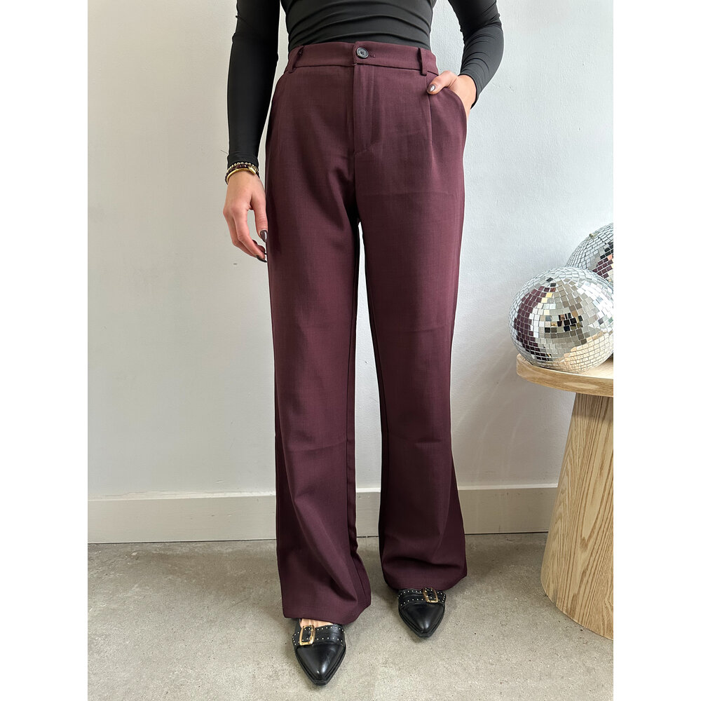 IVIVI PANTS - BORDEAUX LOTZ & LOT IVIVI PANTS - BORDEAUX