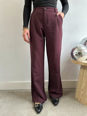LOTZ & LOT IVIVI PANTS - BORDEAUX LOTZ & LOT IVIVI PANTS - BORDEAUX