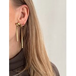 Day & Eve STATEMENT BOW EARRINGS - GOLD