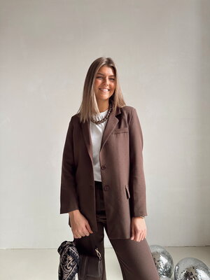 LOTZ & LOT LIZ BLAZER - STRASS/BROWN LOTZ & LOT LIZ BLAZER - STRASS/BROWN