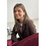 Day & Eve BEAD ROUND DANGLE EARRINGS - BROWN