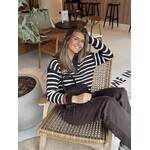 CLARA KNIT - BROWN LOTZ & LOT CLARA KNIT - BROWN