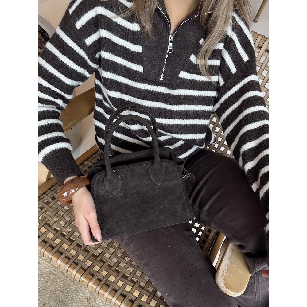 CLARA KNIT - BROWN LOTZ & LOT CLARA KNIT - BROWN