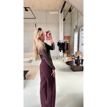 IVIVI PANTS - BORDEAUX LOTZ & LOT IVIVI PANTS - BORDEAUX