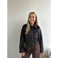 DO BLAZER/JACKET - BROWN