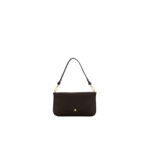 BRANDY CLASSIC GRAIN BAG - DARK BROWN LOTZ & LOT BRANDY CLASSIC GRAIN BAG - DARK BROWN