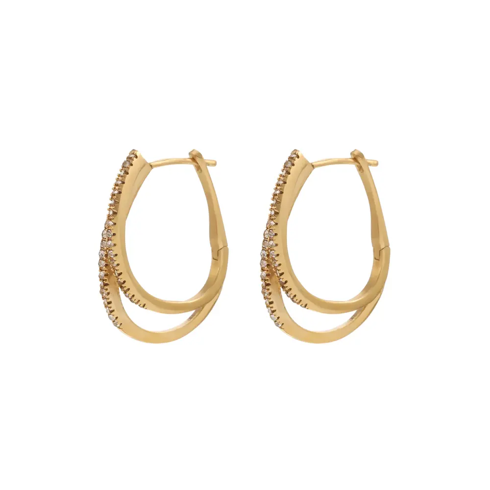 HAILEY EARRINGS - GOLD Rose & Camellia HAILEY EARRINGS - GOLD