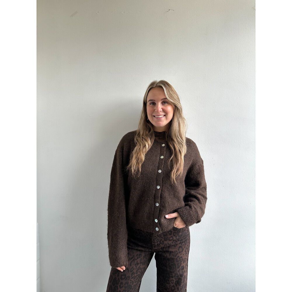 LIVIA KNIT - BROWN LOTZ & LOT LIVIA KNIT - BROWN