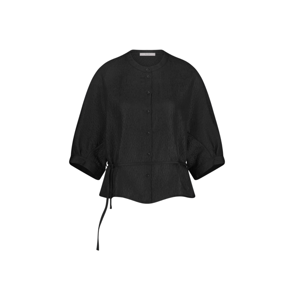 CHRISTI BUBBLE BLOUSE - BLACK BY BAR CHRISTI BUBBLE BLOUSE - BLACK