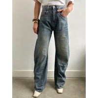 SPARKEL BALLOON JEANS - BLUE