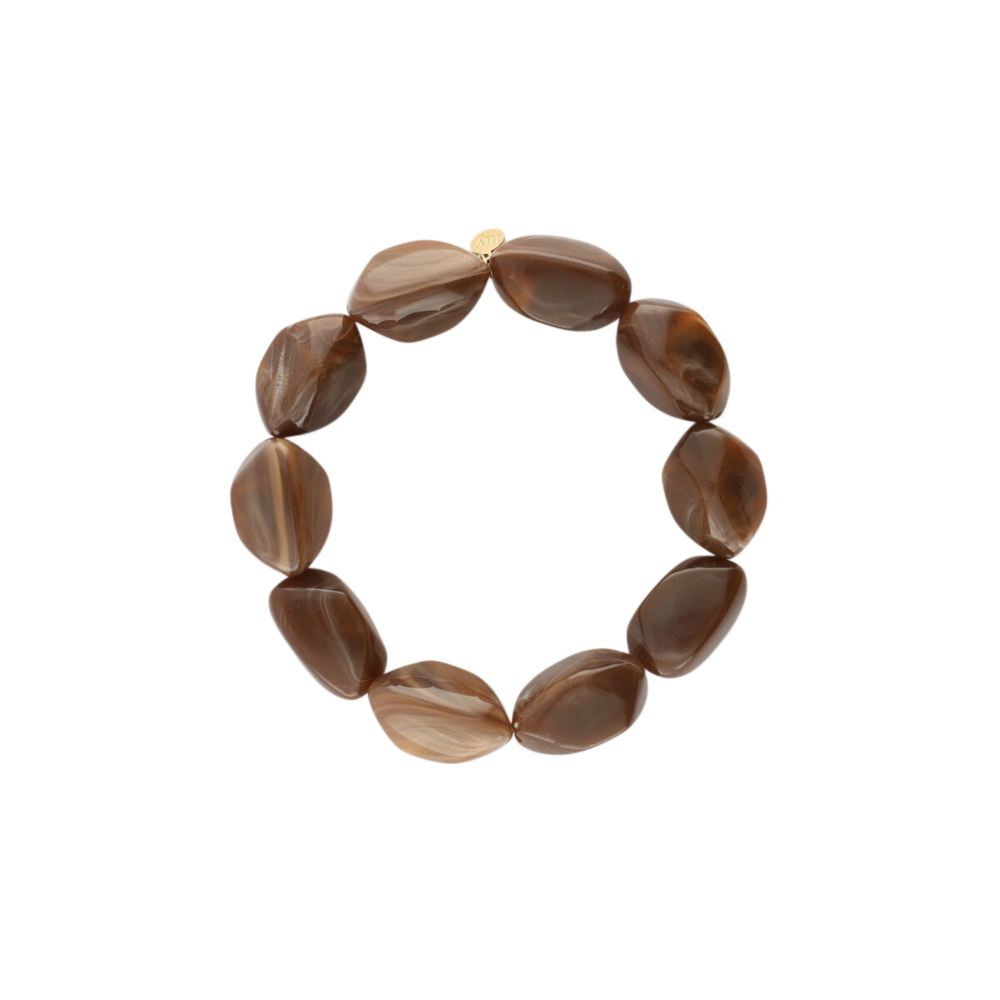 STACY BRACELET - DARK BROWN My Jewellery STACY BRACELET - DARK BROWN