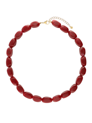 My Jewellery STACY NECKLACE - BURGUNDY My Jewellery STACY NECKLACE - BURGUNDY