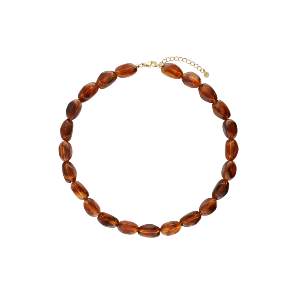 STACY NECKLACE - BROWN My Jewellery STACY NECKLACE - BROWN