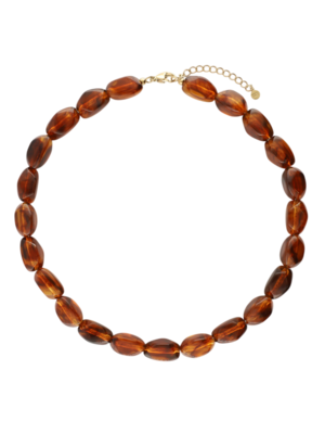 My Jewellery STACY NECKLACE - BROWN My Jewellery STACY NECKLACE - BROWN
