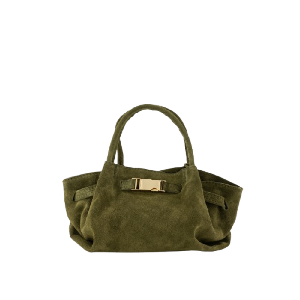 LEONIE BAG SUEDE - GREEN LOTZ & LOT LEONIE BAG SUEDE - GREEN