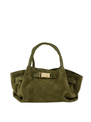 LOTZ & LOT LEONIE BAG SUEDE - GREEN LOTZ & LOT LEONIE BAG SUEDE - GREEN