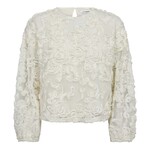 TESSY FLOWER BLOUSE - OFF WHITE co'couture TESSY FLOWER BLOUSE - OFF WHITE