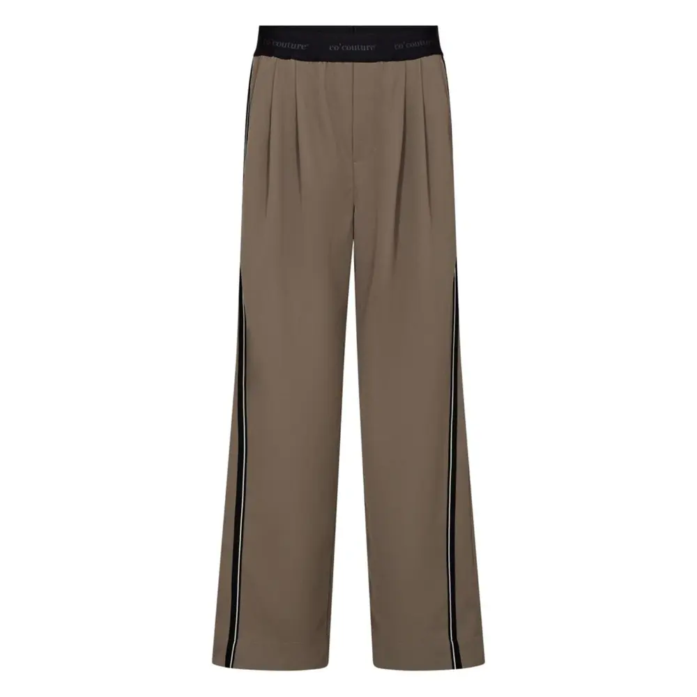 co'couture AMINA SPLIT PANEL PANTS - MINK