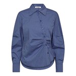 ANIZA ASYM SHIRT - NEW BLUE co'couture ANIZA ASYM SHIRT - NEW BLUE