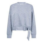 co'couture LANCE BELT SWEAT - GREY MELANGE