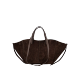MARTHA SUEDE BAG - DARK BROWN LOTZ & LOT MARTHA SUEDE BAG - DARK BROWN