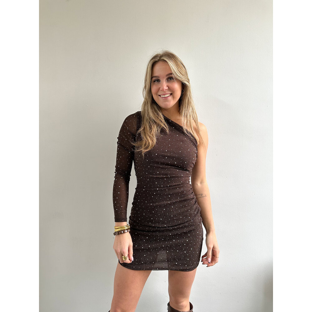 MARRON DRESS - BROWN LOTZ & LOT MARRON DRESS - BROWN