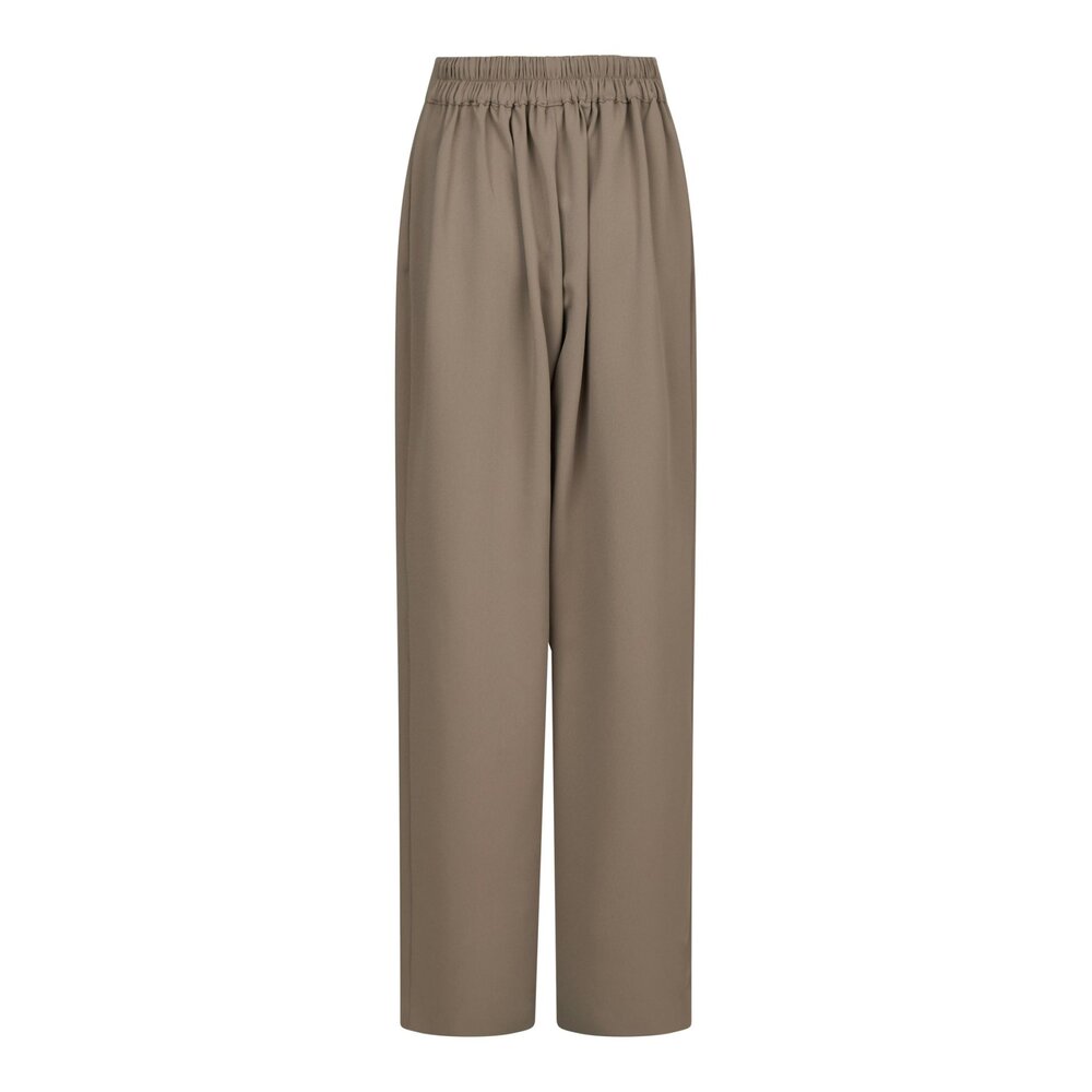 Neo Noir LUNET CREPE PANTS - TAUPE