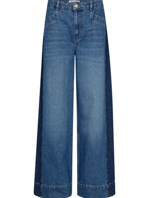 co'couture BILBAO WIDE JEANS - DENIM BLUE