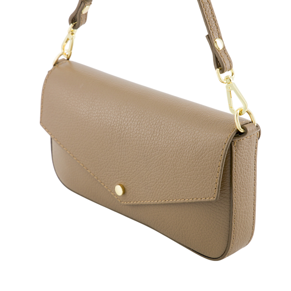 LOTZ & LOT BRANDY CLASSIC GRAIN BAG - TAUPE