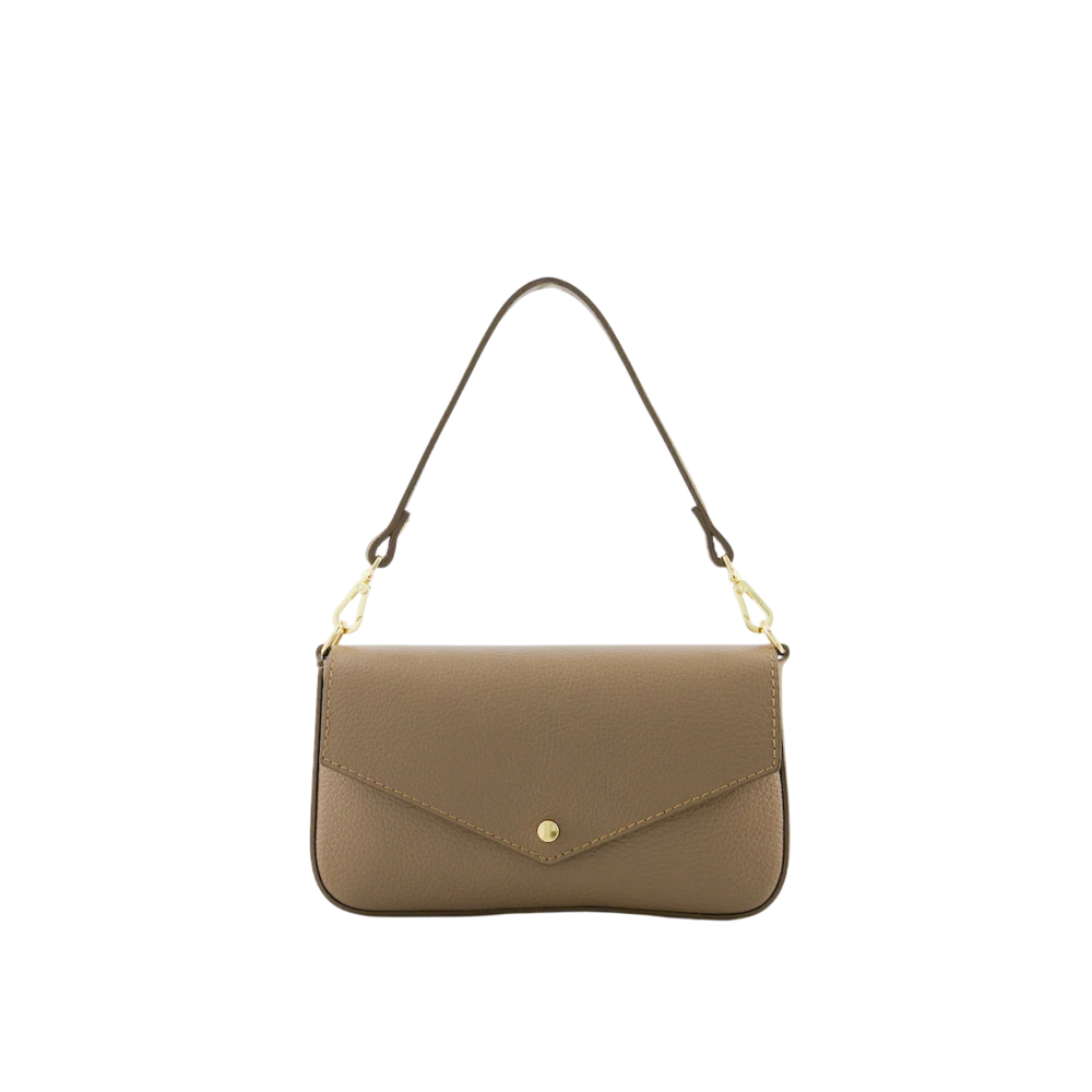 LOTZ & LOT BRANDY CLASSIC GRAIN BAG - TAUPE