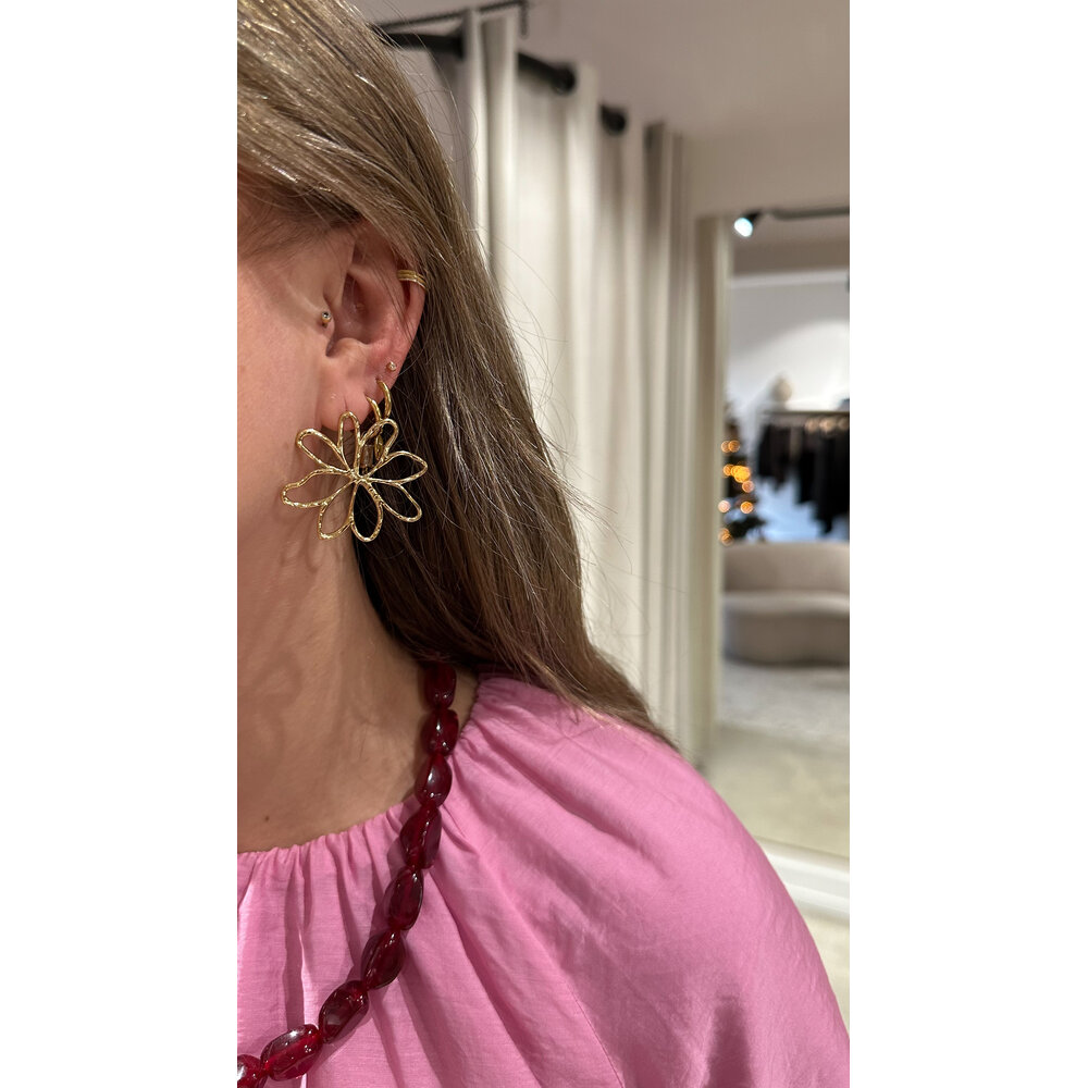 Day & Eve DO FLOWER EARRINGS - GOLD