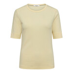 co'couture GRANNY SS TEE - PALE YELLOW
