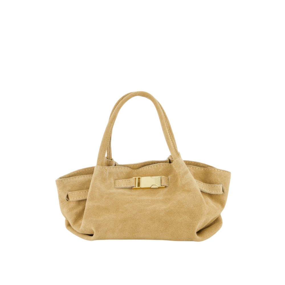 LOTZ & LOT LEONIE SUEDE BAG - SAND
