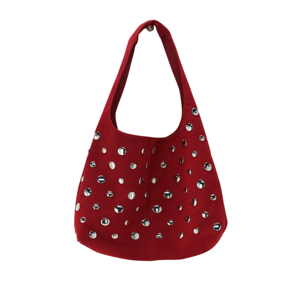 My Jewellery STUDS SHOULDER BAG - DARK RED