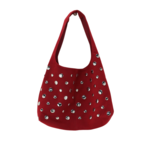 My Jewellery STUDS SHOULDER BAG - DARK RED